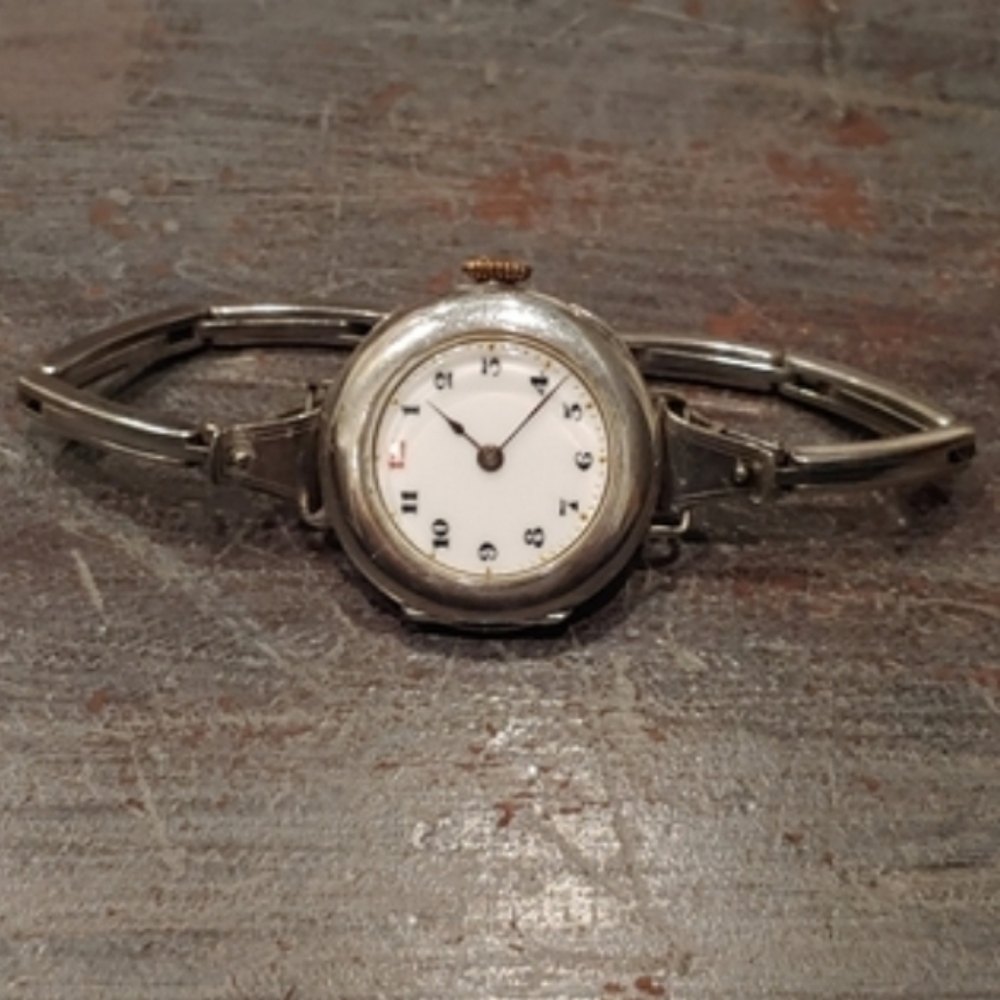 Rolex vintage 1916 sterling silver